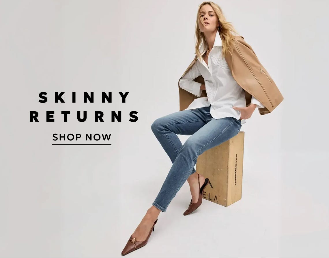 Skinny denim returns