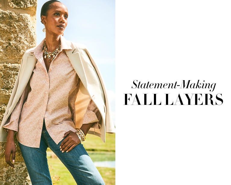 Statement-making fall layers