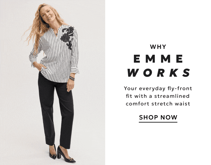 Everyday fly-front Emme pant