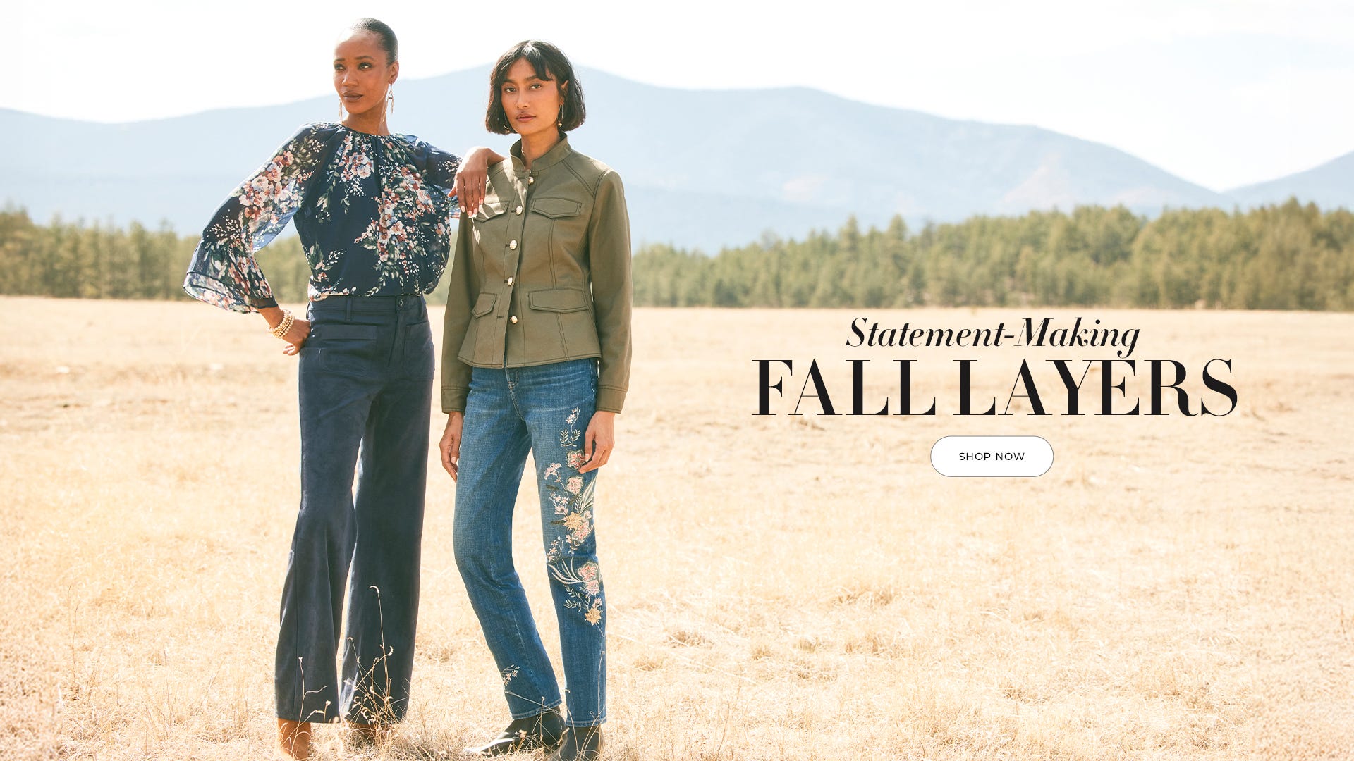 Statement-making fall layers