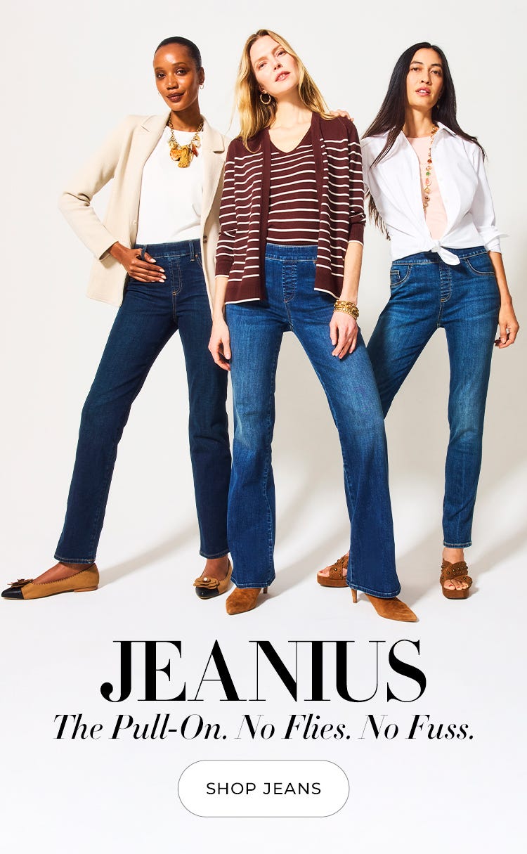 Pull-on jeans