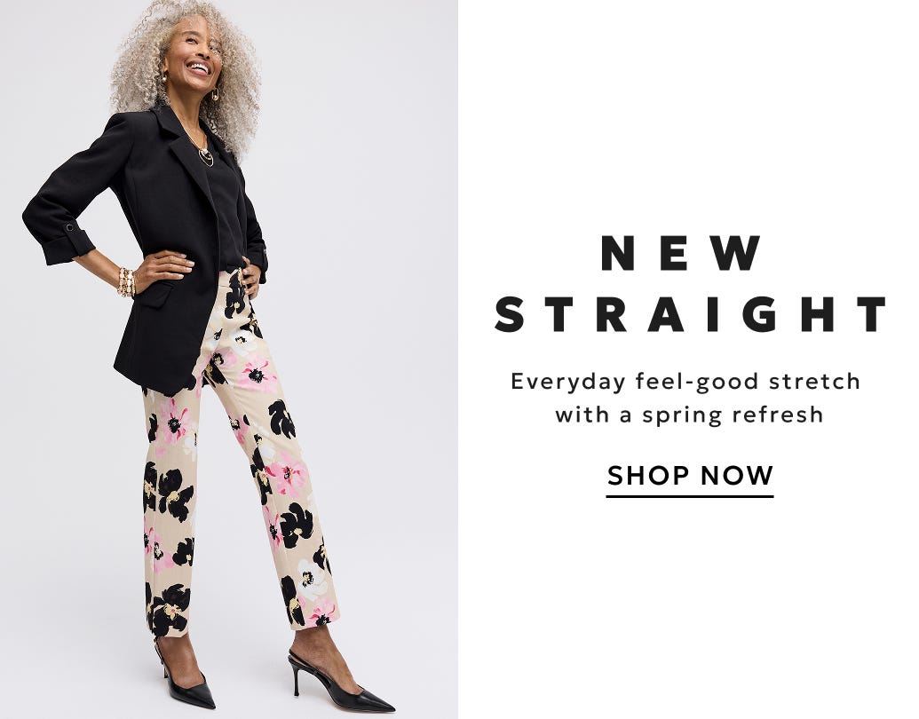 New straight leg Brigitte pant