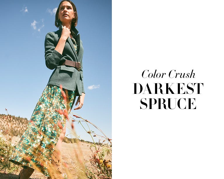 Color Crush - our darkest spruce looks