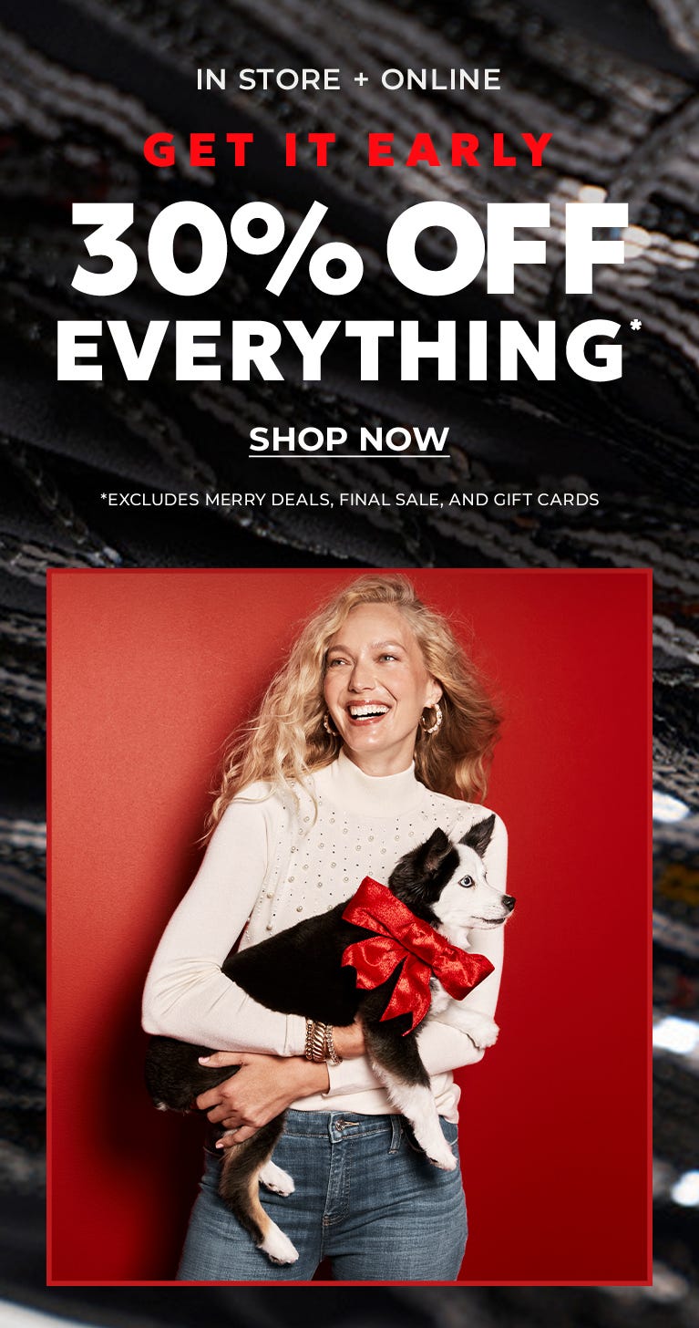 30% off everything