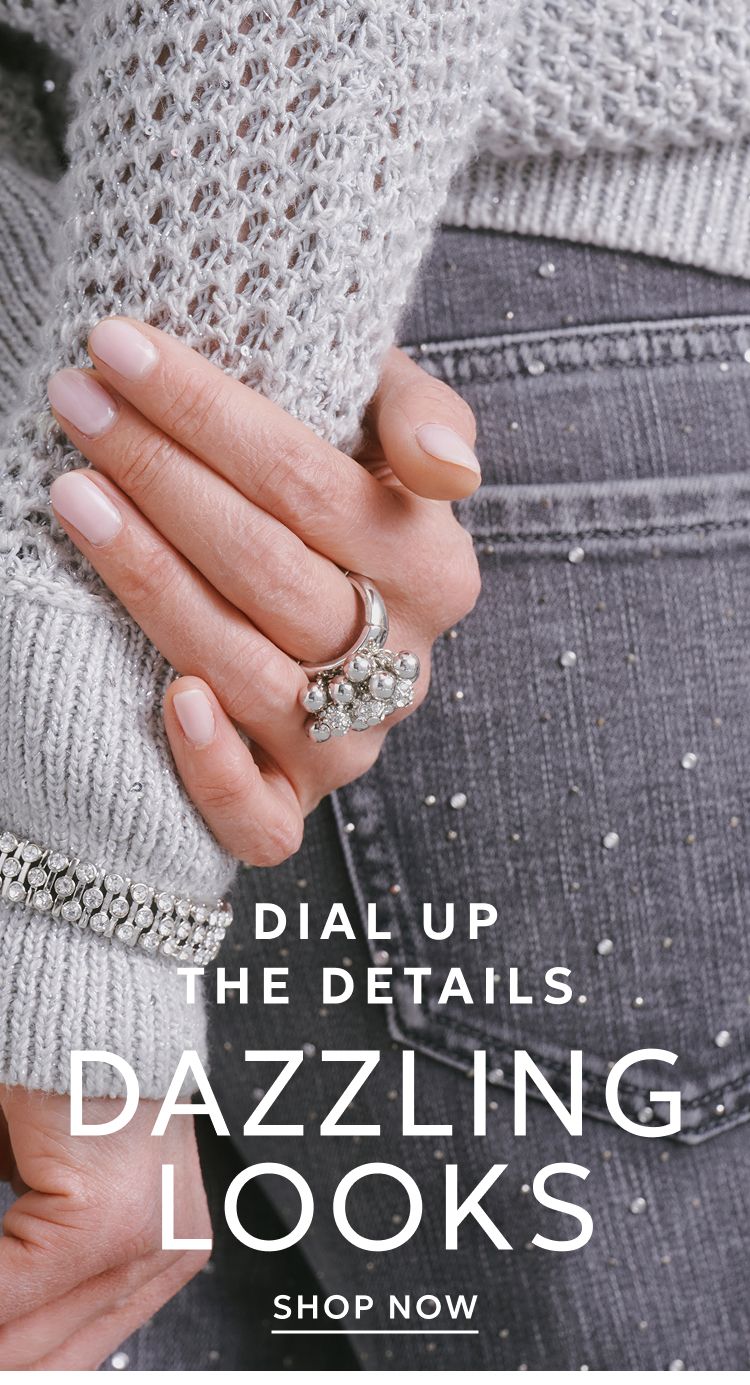 Embellished denim