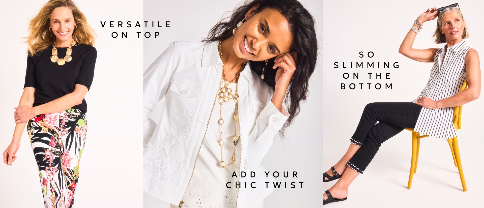 Versatile outfits for your closet