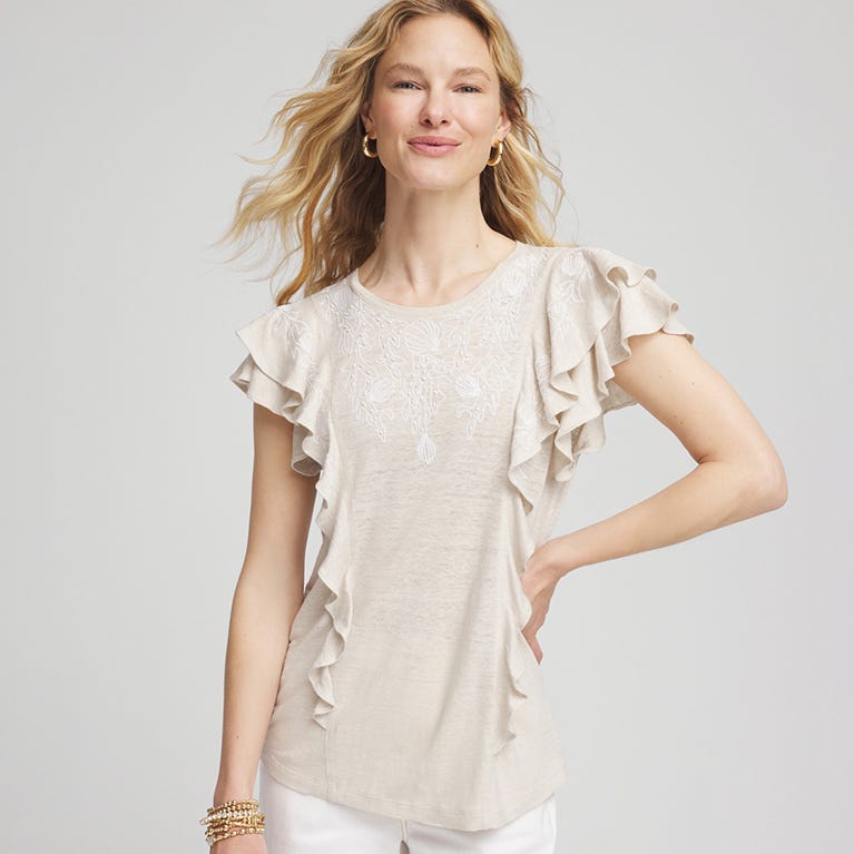 Linen tee