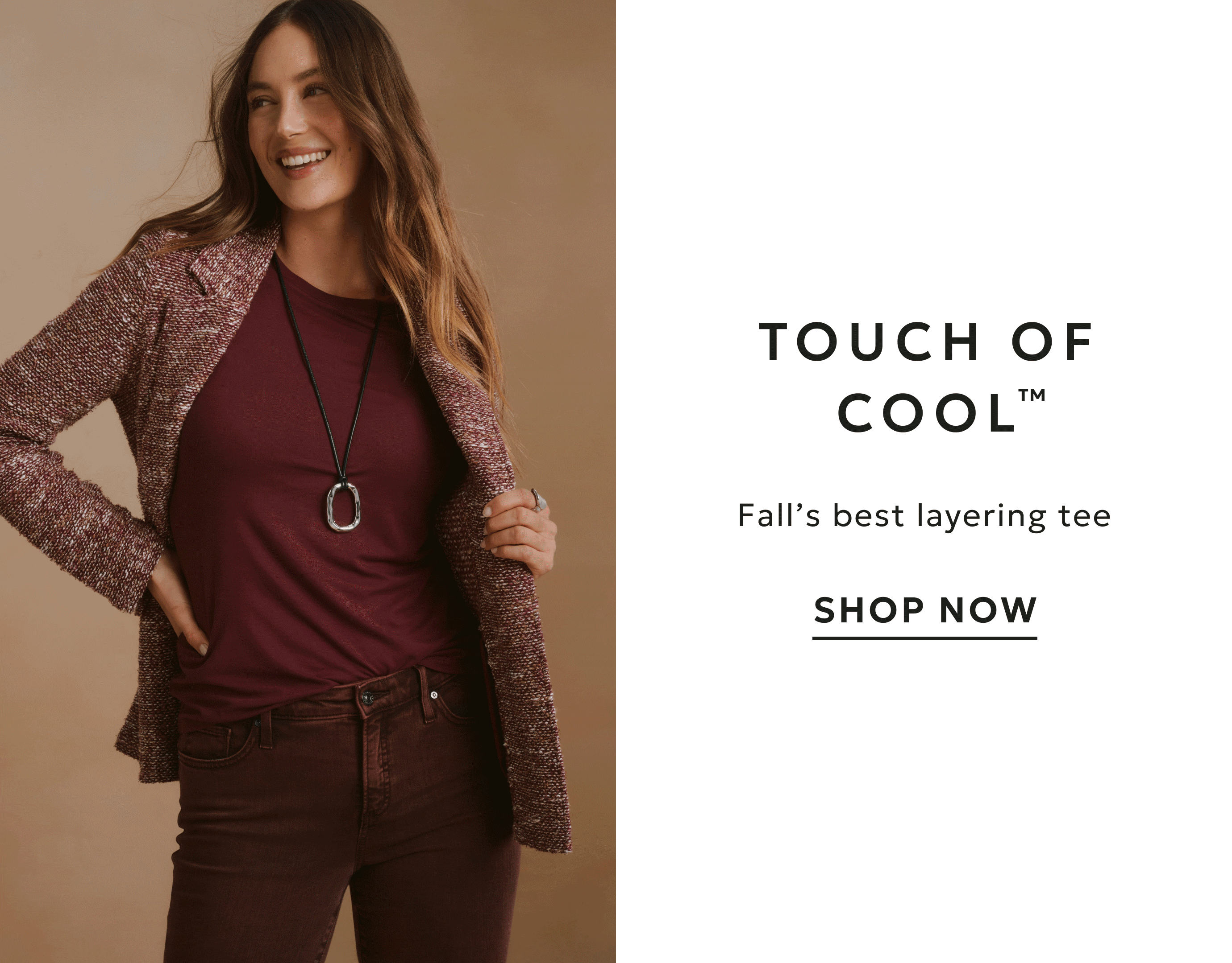 Touch of Cool tees