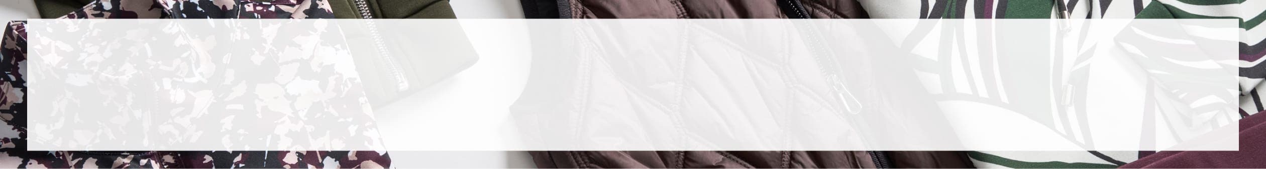 Zoomed in view of Zenergy sport collection with white overlay box