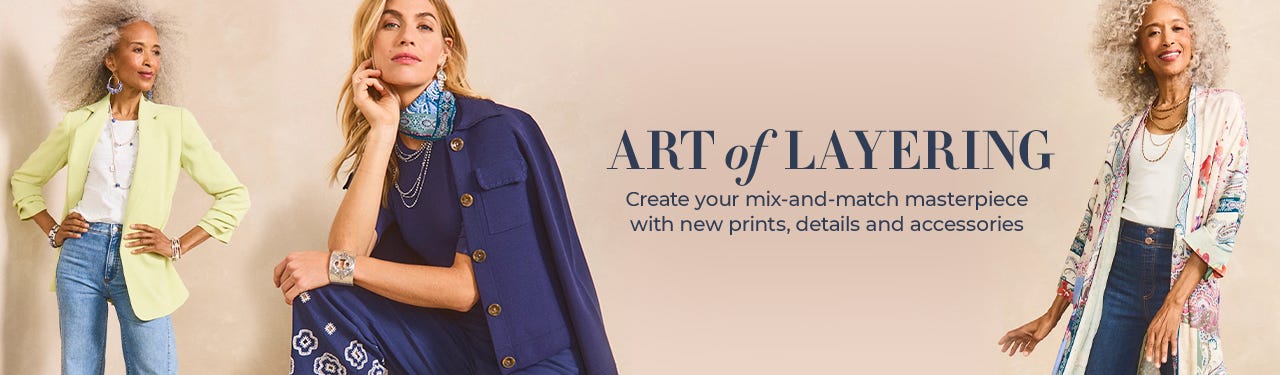 Layering pieces