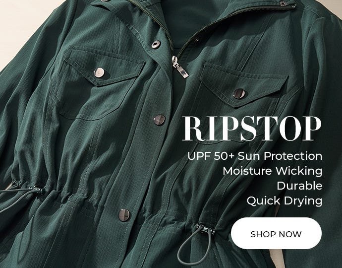 Ripstop UP 50+ sun protection Zenergy jacket