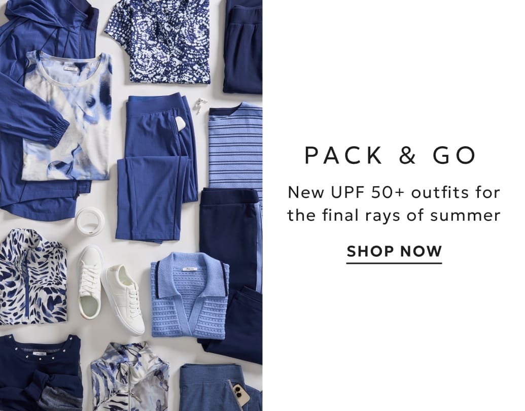 New Zenergy UPF 50+ outfits