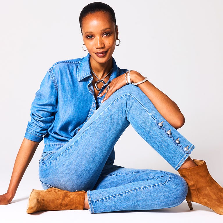 Girlfriend denim