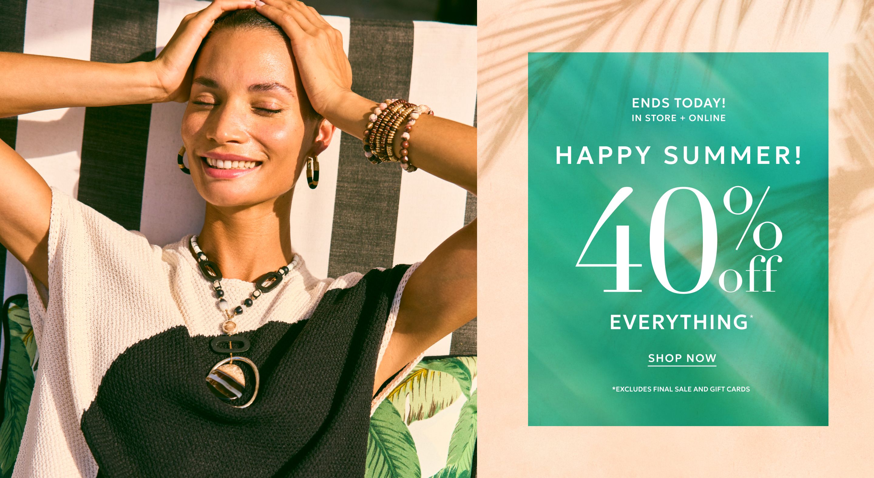 40% off everything ends today
