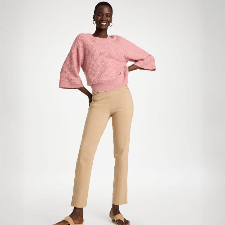 Slim leg pants