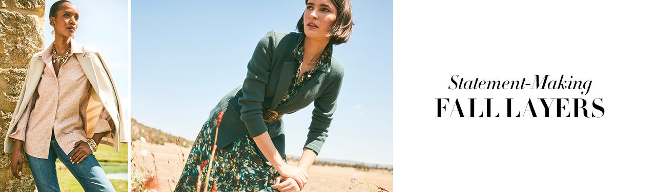 Statement-making fall layers