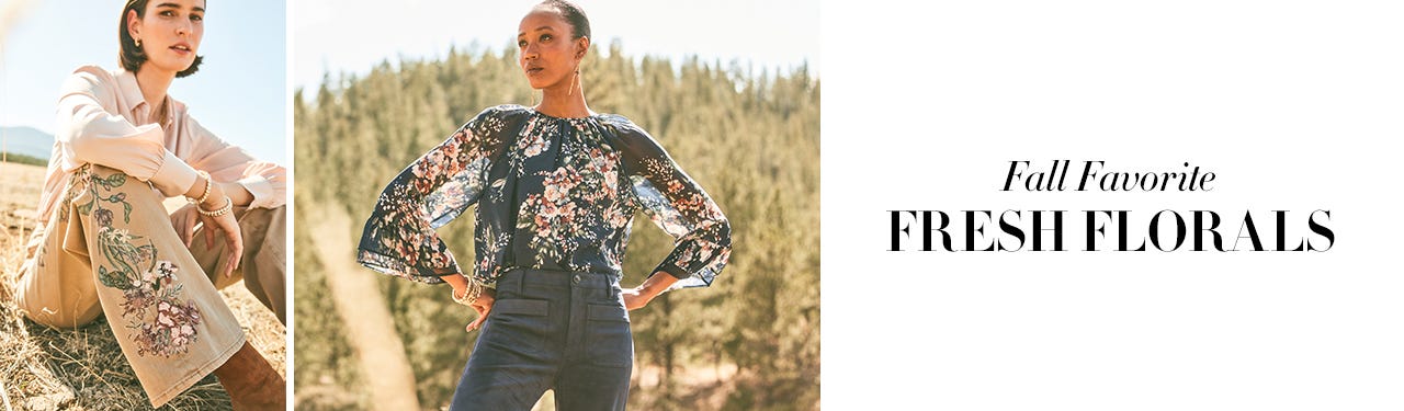 Fresh floral prints