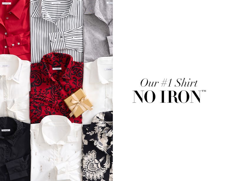 No Iron shirt collection