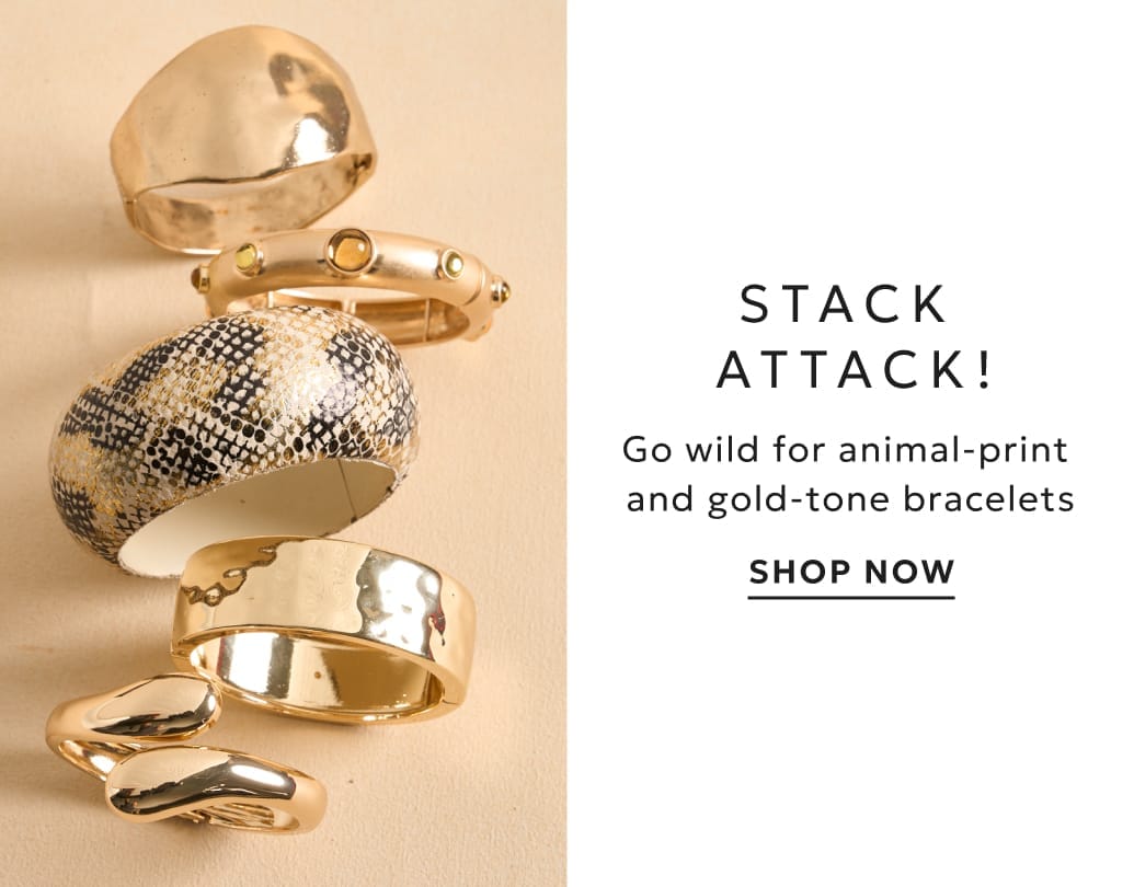 Stacking bracelets
