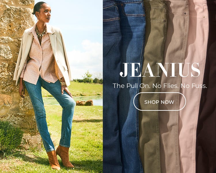 Pull on denim