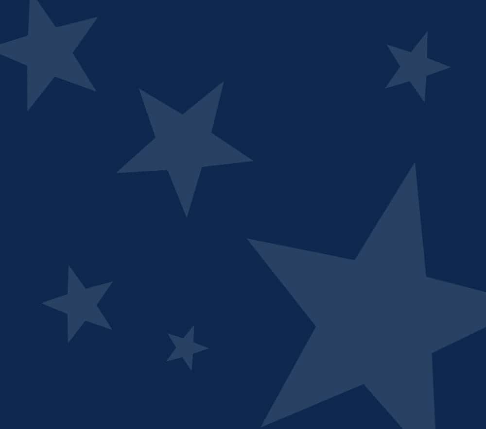 Blue background with stars