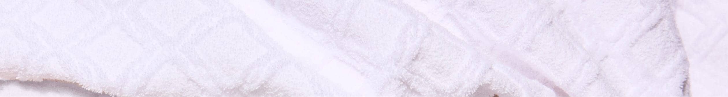 White fabric background