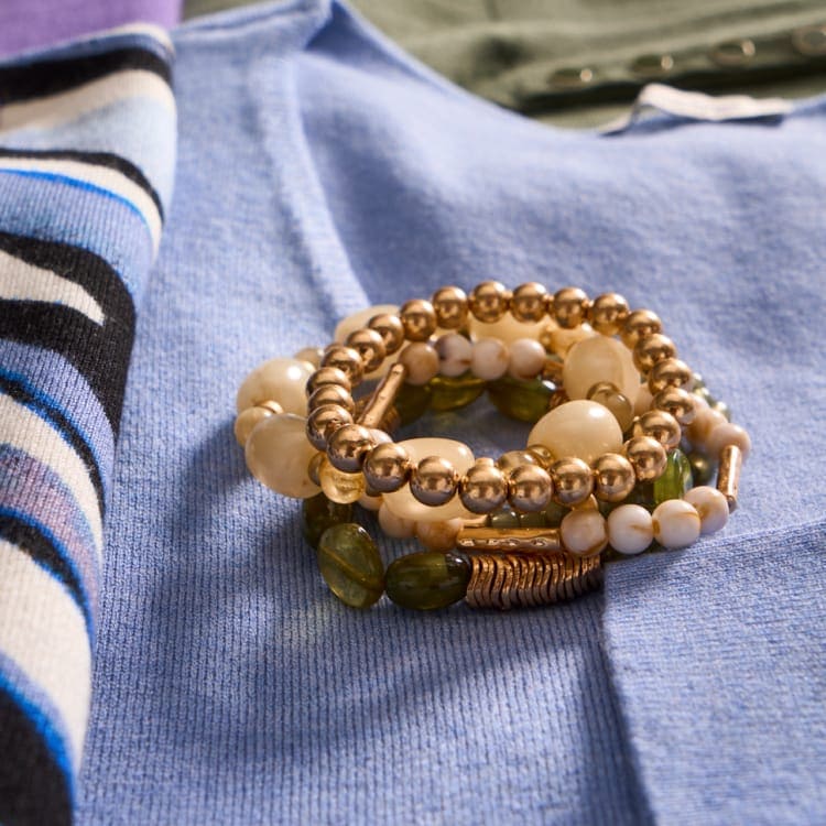 Stacking bracelets