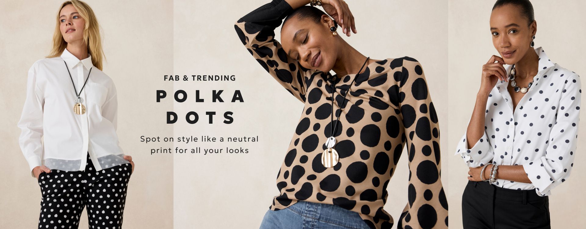 Trending polka dot styles