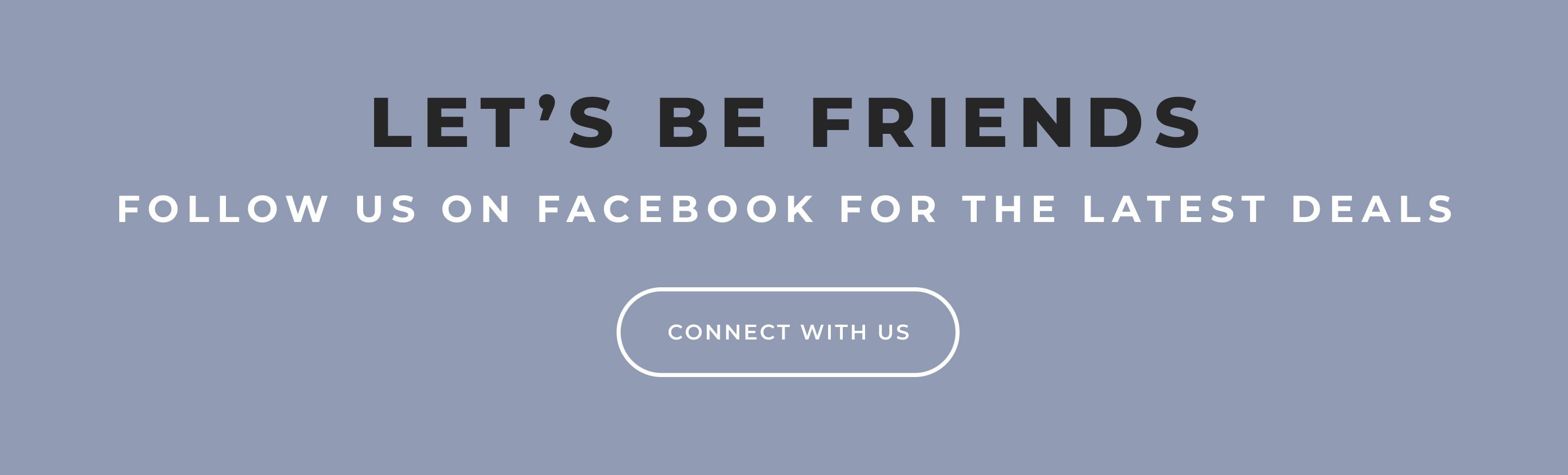 Connect with us on Facebook