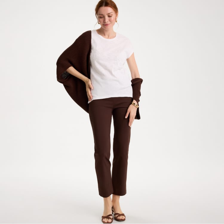 Straight leg pants