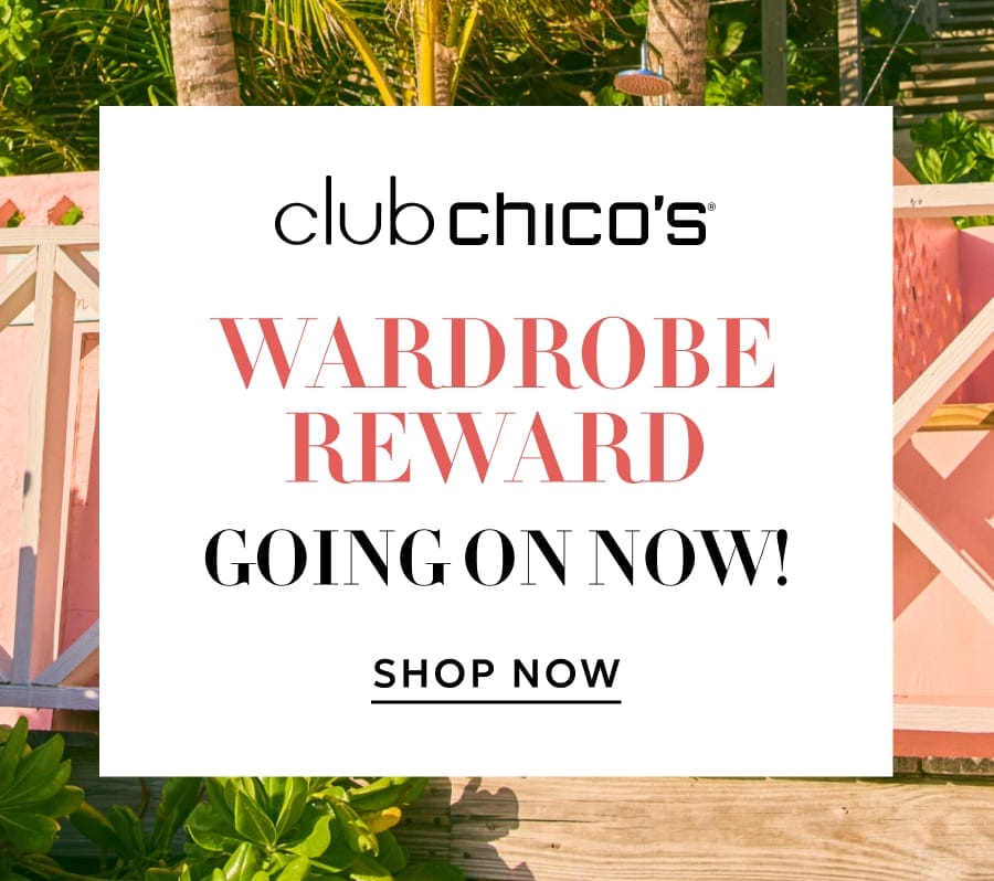 Wardrobe reward going on now