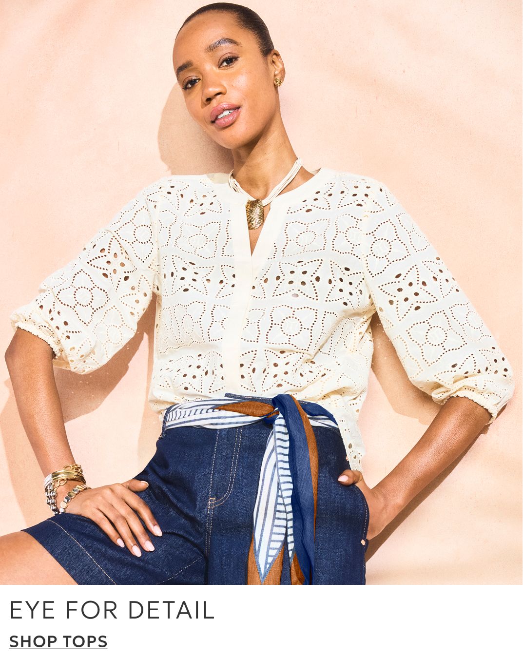 Detailed tops
