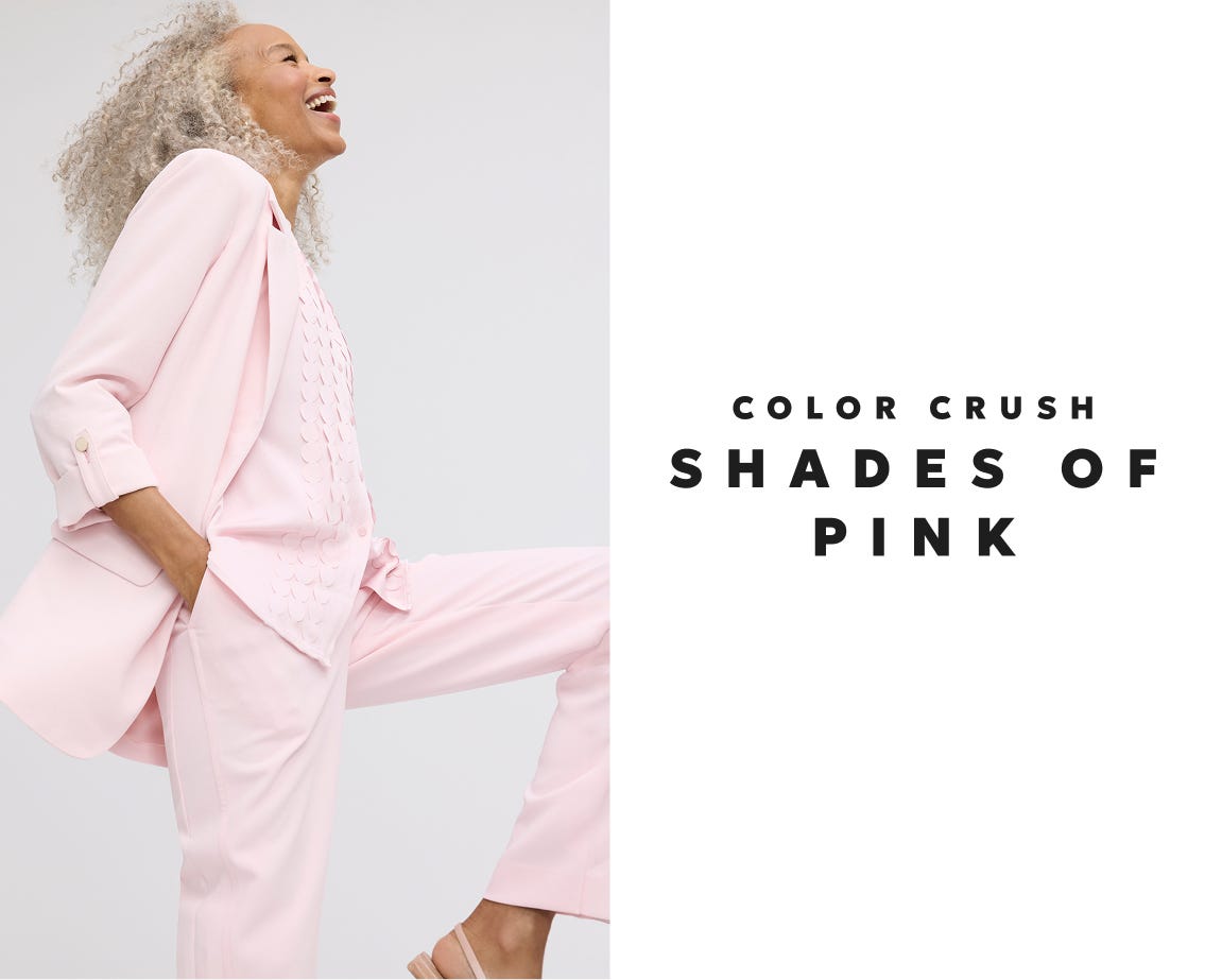 Color crush shades of pink