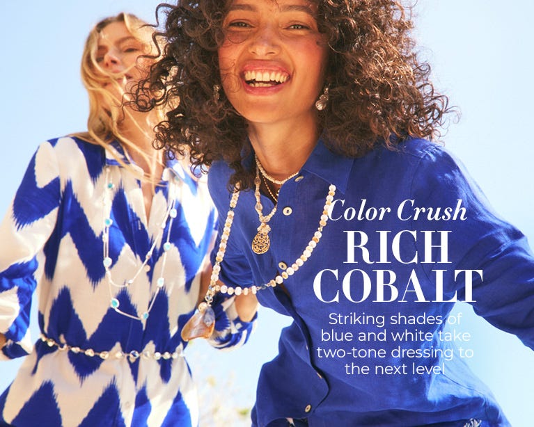 Rich cobalt color crush