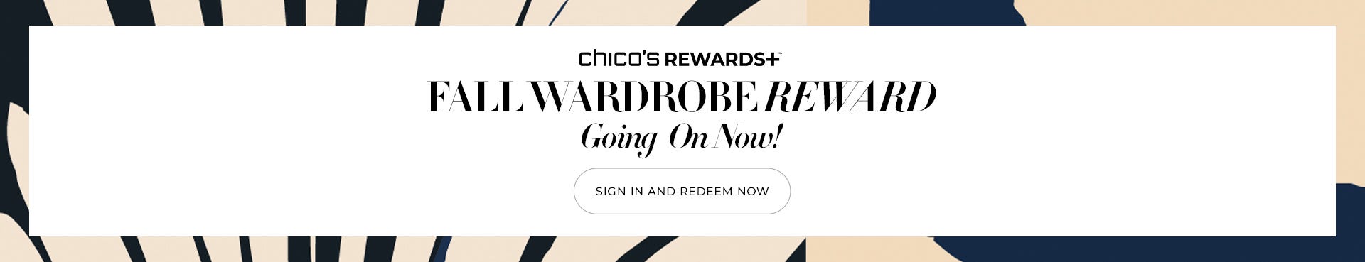Wardrobe Reward is going on now! Sign in and redeem