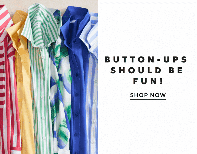 Button-up No Iron shirts