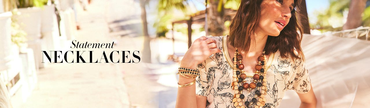 Statement necklaces