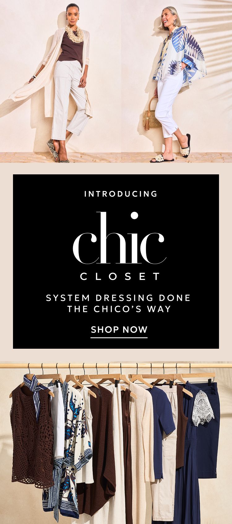 Chic closet
