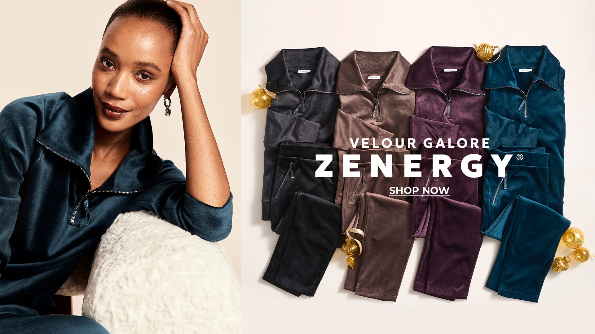 Zenergy velour tracksuits