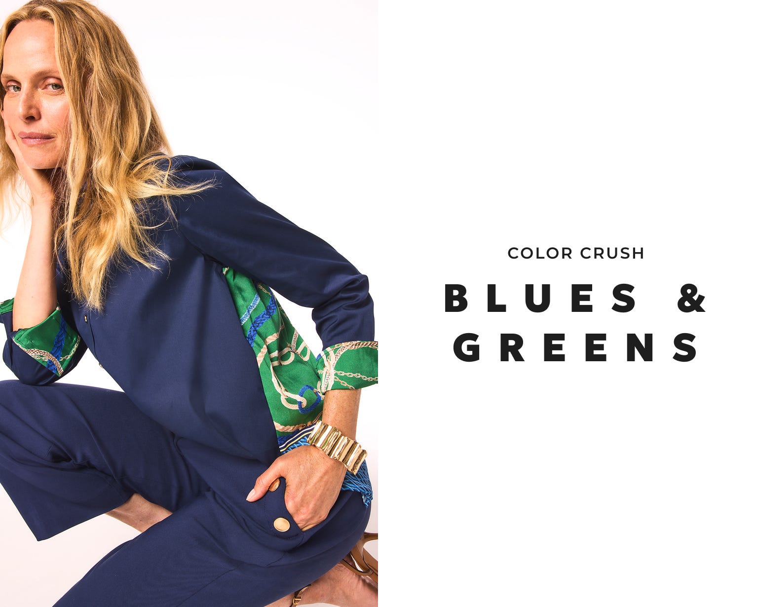 Color crush blues and greens