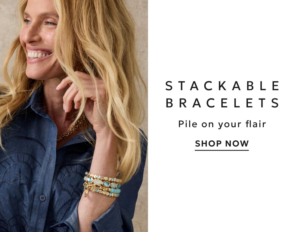 Stackable bracelets