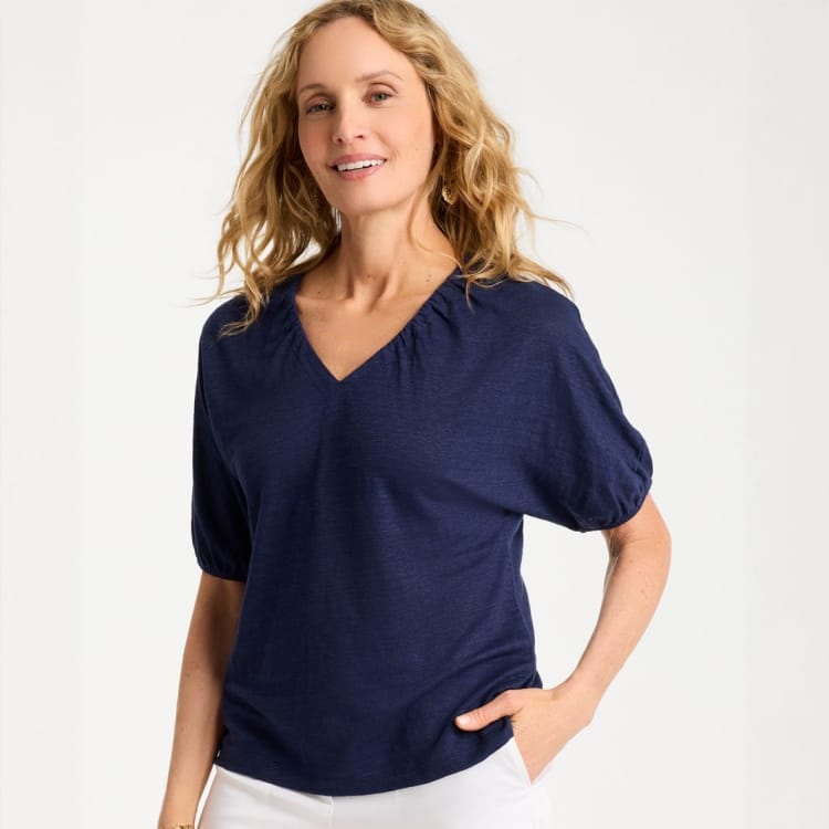 Linen tee