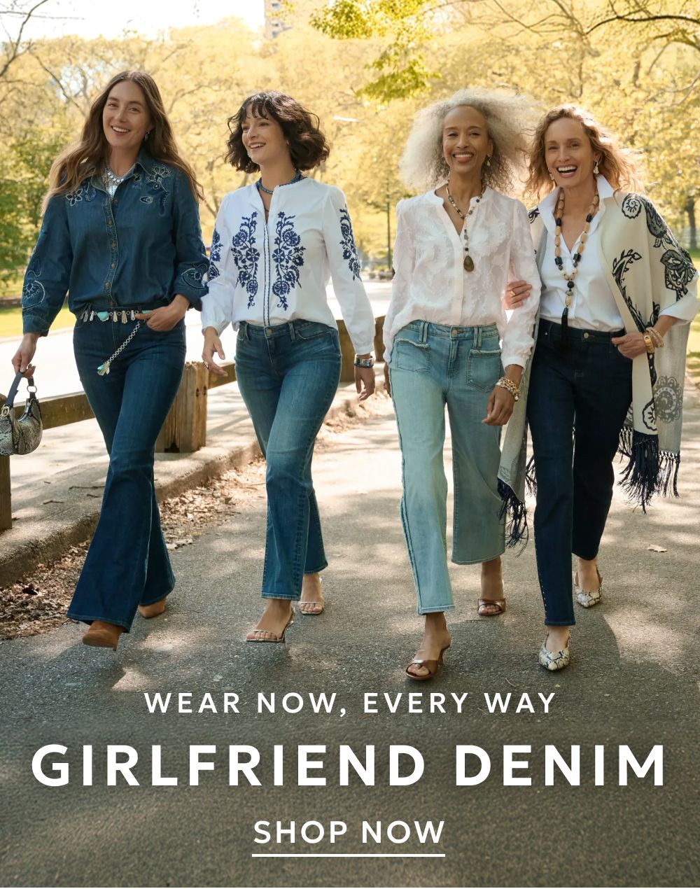 Girlfriend denim