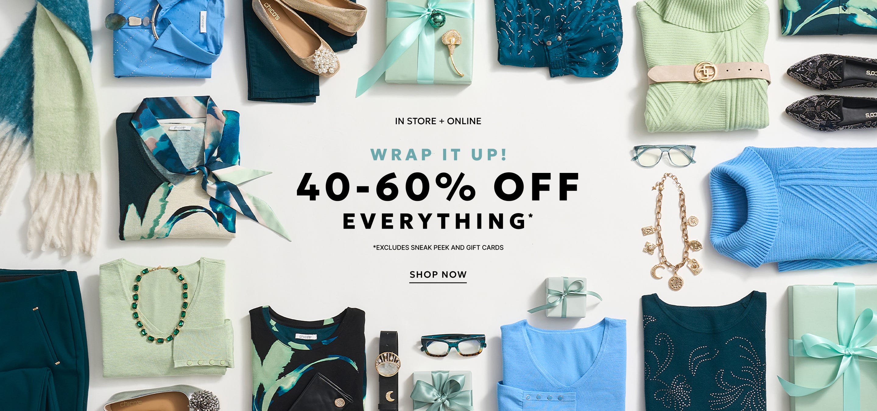 40-60% off everything