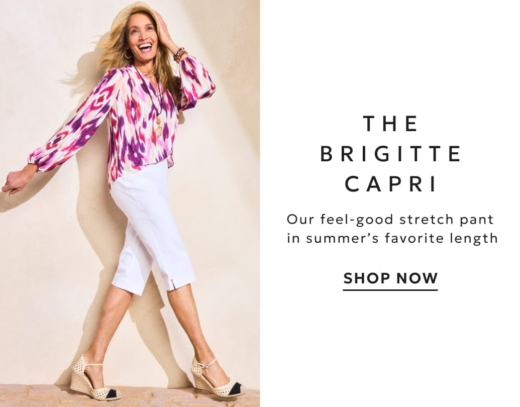The Brigitte capri pant