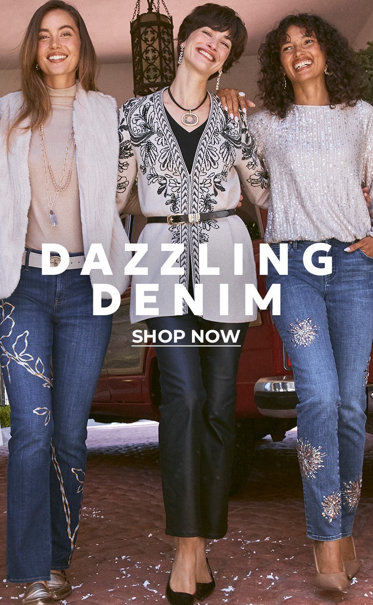 Dazzling denim