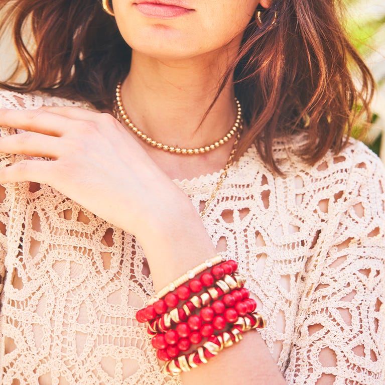 Stacking bracelets