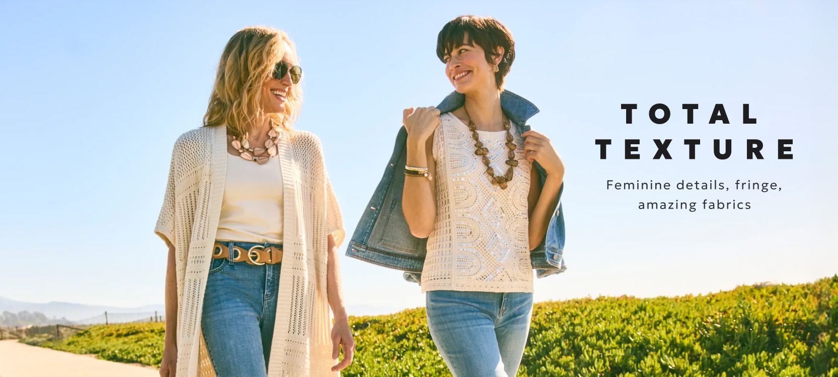 Textured fabrics and styles