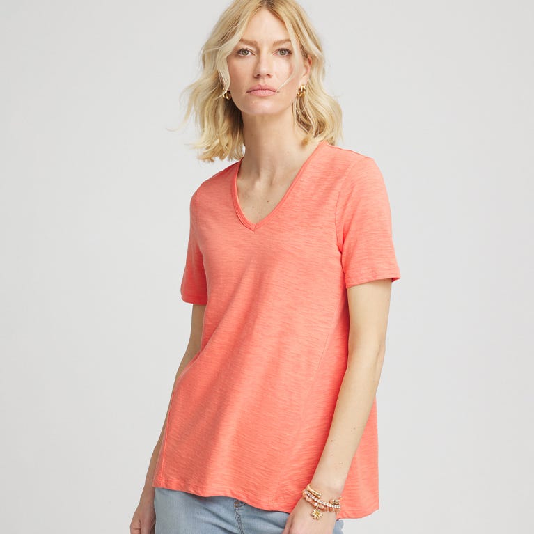 Cotton slub tees