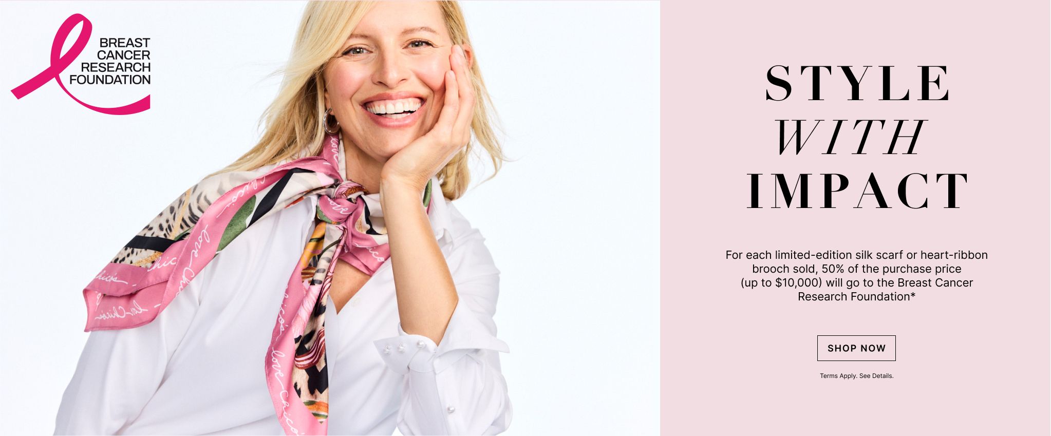 Limited-edition silk scarf